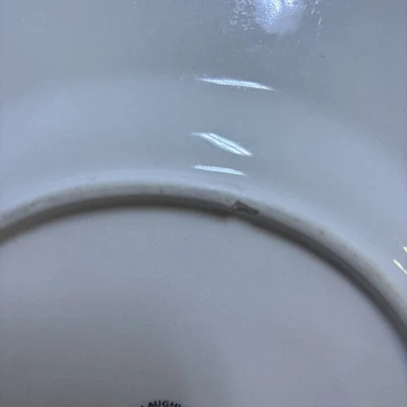 Homer Laughlin Restaurant Ware Dinner Plates 10.5" Set Of 2 Off White USA - Picture 6 of 6